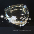 Хорошо продаются новый тип прозрачный прозрачный кристалл пепельница, кристалл пепельница стекло пепельница